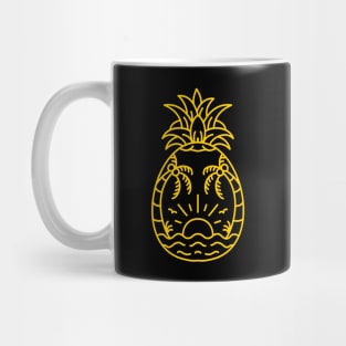 Beach Pineapple Mug